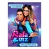 Álbum Rafa & Luiz Pixel Púrpura Capa Mole + 10 Pacotes De Figurinhas