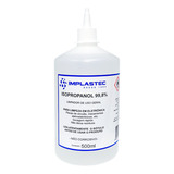 Álcool Isopropílico Limpeza De Placas Telas 500ml Implastec