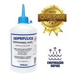 Álcoool Isopopilico Limpeza Eletronica Placa Circuitos 100ml