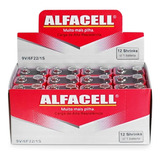 Alfacell 6f221sc 9v Bateria 9v Caixa Com 12 Unidades