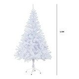 Árvore De Natal 237galhos 1,5 M Branco A0023
