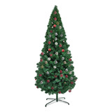 Árvore De Natal Luxo 210cm Completa