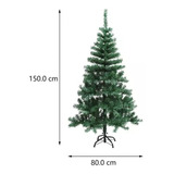 Árvore Natal Pinheiro Tradicional 1,50m 237galhos