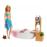 Barbie Fashionista Banho De Espumas Mattel