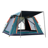 Barraca De Camping Acampamento 4 5 Pessoas Joyfox Ba 201 Verde