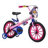 Bicicleta Aro 16 Nathor F Dengosa Sbt Pedalzera 5 Anos Cor Rosa Tamanho Do Quadro 16