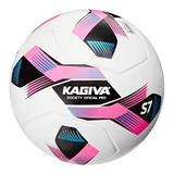 Bola Society Kagiva S7 Pro Cor Rosa Azul Preta