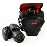 Bolsa Canon Triangulo Case C�mera T3 T4 T5 T6 T7 T5i T6i T7i