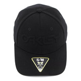 Bon Original Oakley 6 Panel Stretch Hat Embossed Blackout
