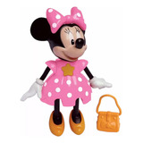 Boneca Minnie Conta Histrias Disney Rosa Elka