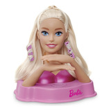 Boneca Pentear Maquiar Barbie Salo Barbie Busto Mos Fala