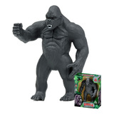 Boneco Gorila De Vinil Mega Monster Macaco Brinquedo