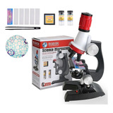 Brinquedo Educacional Microscpio 100x A 1200x