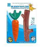 Buddy Toys Mordedores Queridinhos Nylon Cenoura E Graveto