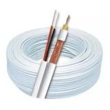 Cabo Coaxial Rf 4mm Bipolar Dupla Blindagem 12m Condutti