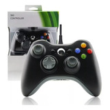 Cabo Joystick Mando Control Xbox 360 Pc Cor Alternativa Preto