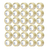 Caixa 30 Rolos Fita Adesiva Transparente 45mm X 100 Mts