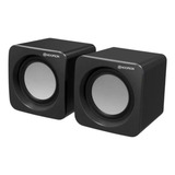 Caixa De Som Computador 4w Usb Hoopson Cx pc018 Preta