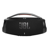 Caixa De Som Jbl Boombox 3 Black Com Bluetooth E  Prova D gua 180w