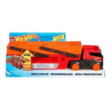 Caminho Hot Wheels Mega Red Hauler 50th Mattel Ghr48