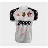 Camisa Usada Em Jogo Flamengo X Fluminense 2021 Autografada