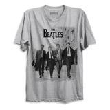 Camiseta The Beatles Cinza Mescla