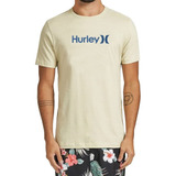 Camiseta Hurley Silk Oeo Solid Areia