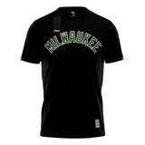Camiseta Milwaukee Algodo Nobre 30 1 Jrkt Sports Masculina