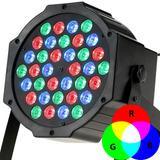 Canhão Led Iluminação 36x1 Watt Dmx 110/220v Marca Lorben