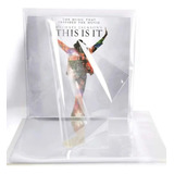 Capa Disco Vinil Lp 100 Saco Pl�stico 50 Externo 50 Interno