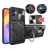 Capa Para Samsung Galaxy A06 5g Capinha Case Prote��o De C�mera Com Suporte 360 Armadura Militar Anti Queda Aj Shops