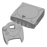 Carcaa Casco Case Mod Shell Gdemu Para Sega Dreamcast