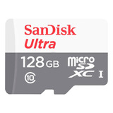 Carto Memria Micro Sdxc 128gb Ultra 100mbs Sandisk