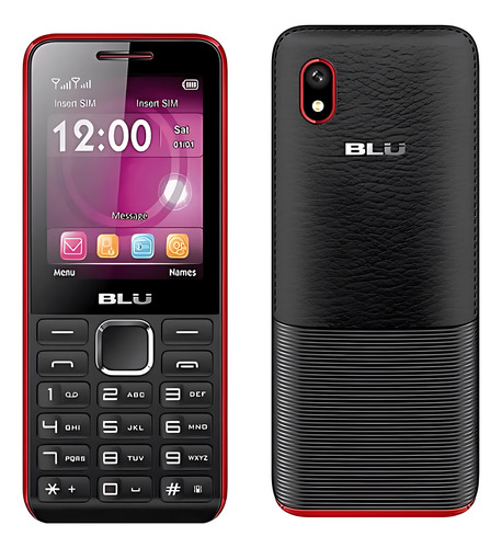 Celular Simples Blu Tank Ii Letras Grandes Ideal Para Idosos