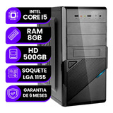 Computador Pc Cpu Intel I5 3 Gerao 8gb Memria Hd 500gb