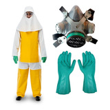 Conjunto Roupa Para Pulverizao De Agro Proteo Kit Comple