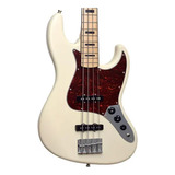 Contra Baixo Tagima Tjb4 s 4 Cordas Jazz Bass Owh Cor Olympic White Orienta��o Da M�o Destro