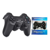 Controle Compatvel Para Ps3 Playstation 3 Sem Fio Wireless Cor Preto