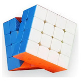 Cubo M�gico Stickerless 4x4x4 Moyu Meilong Estrutura Colorido