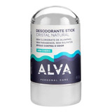 Desodorante Orgnico Krystall Stick Sensitive Alva 60g Vegan