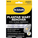Dr Scholl s Plantar Wart Remover Hydrogel Alvio Da Dor