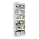 Dullar M�veis Organizador Livreiro Para Sala Escrit�rio Gold 2 M�dulos Branco