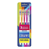 Escova De Dente Indicator Color Collection 4 Unidades Oral b