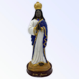 Escultura Santa Sara Kali Manto Azul15 5 Cm Em Resina Prot