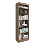 Estante Livreiro Multiuso Industrial 6 Prateleiras Office Cor Lamina