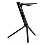Estante Suporte Teclado Stay Compact 70cm Preta Com Capa