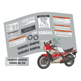 Etiquetas Advertncia Yamaha Rd 350 1987