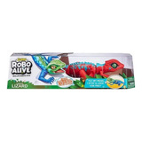 Figura Eletr�nica Robo Alive Lagarto Vermelho Candide