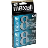 Fita 8mm Maxell Gx mp Metal Pg 120 Kit 2 Unidades Lacradas
