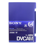 Fita Dvcam Sony Pdv 64n 64 Minutos Video Tape Hdv Lacrada